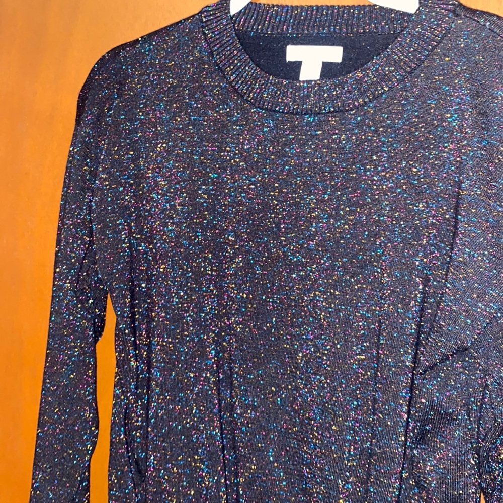 Women’s Black Sparkle Sweater